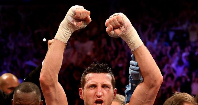 Carl Froch: threw almost 1,000 punches in win over Kessler