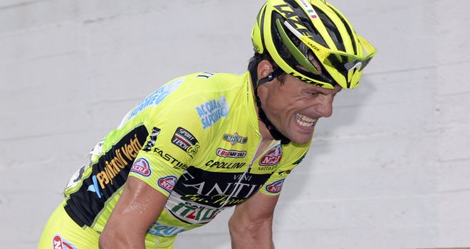 Danilo Di Luca previously served bans in 2007 and 2009