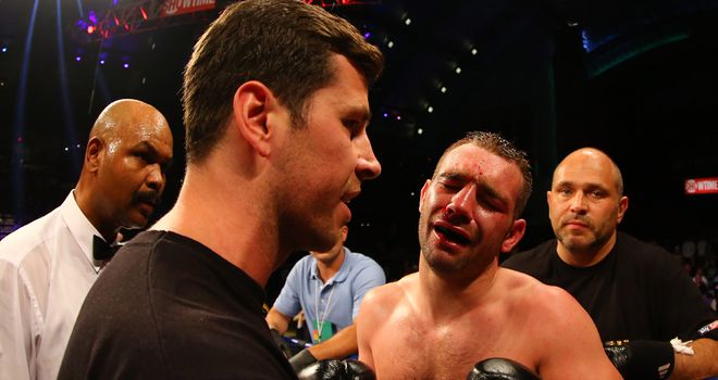 Lee Purdy: Pulled out after seven one-sided rounds by Darren Barker