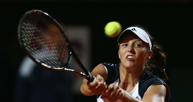 Laura Robson admitted she was outclassed by Serena Williams