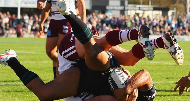 Etuate Uaisele: Tonga star in dramatic action for the Penrith Panthers