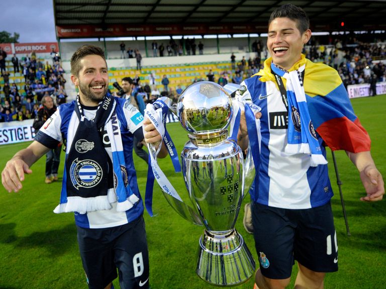 Joao Moutinho and James Rodriguez will both join Monaco