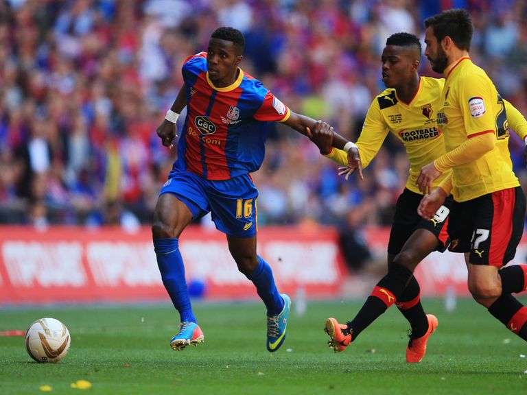 Wilfried Zaha: Heading for Old Trafford