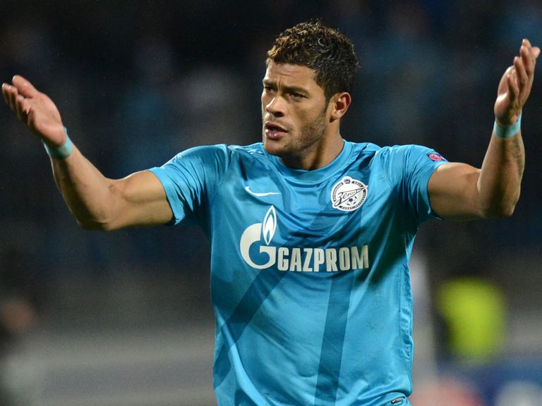 Hulk: Said to be the subject of a £30m bid from Spurs