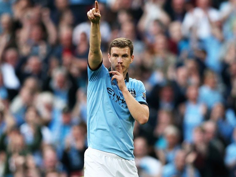 Edin Dzeko: Tipped to stay at Manchester City by Safet Susic