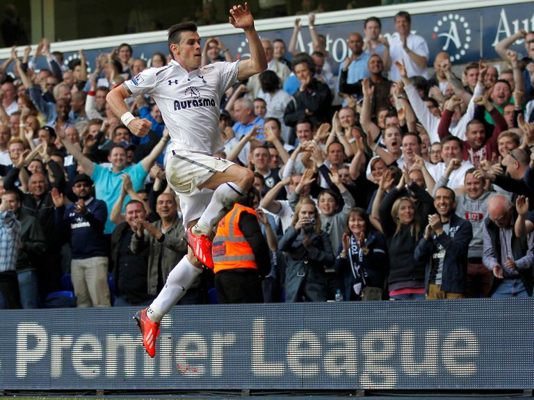 Gareth Bale: Looking to trademark his goal celebration