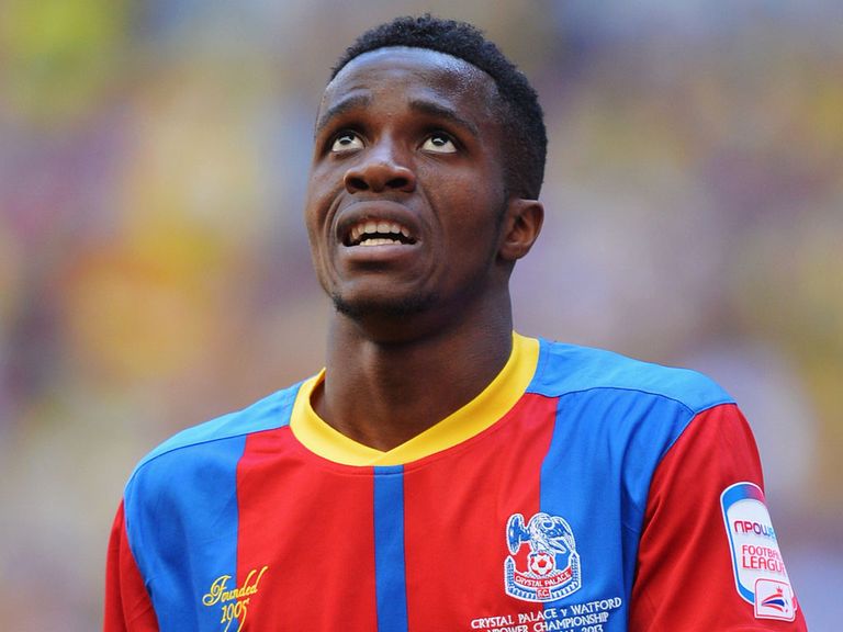 Wilfried Zaha: Tipped to succeed at Manchester United