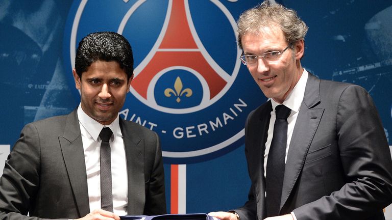 Laurent Blanc: Relishing his new job at PSG