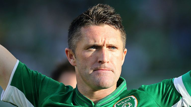 Robbie Keane: Starred for Republic of Ireland on the night he became their most capped player