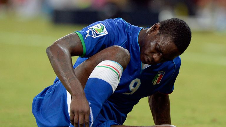 Mario Balotelli: Ruled out of the semi-final and possible final