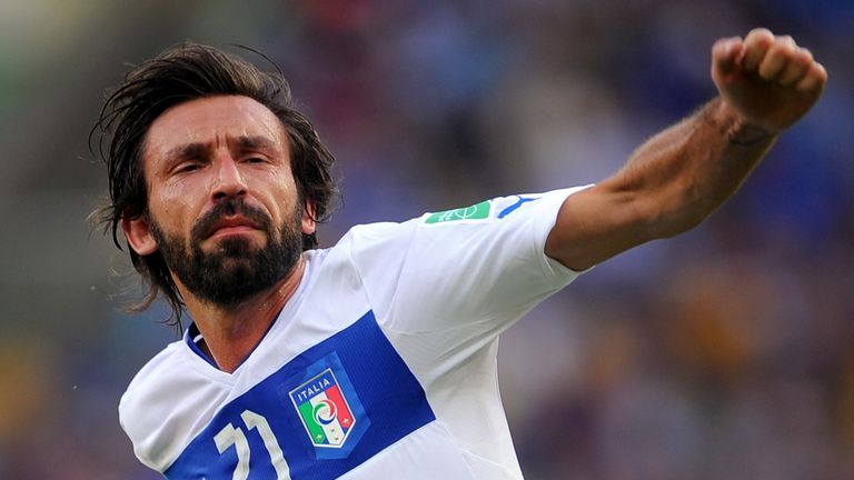 Andrea Pirlo: Scored his 13th international goal in Confederations Cup victory over Mexico