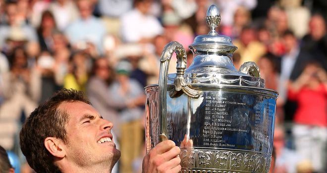 Andy Murray: Won the Aegon Championships at Queen's at the weekend