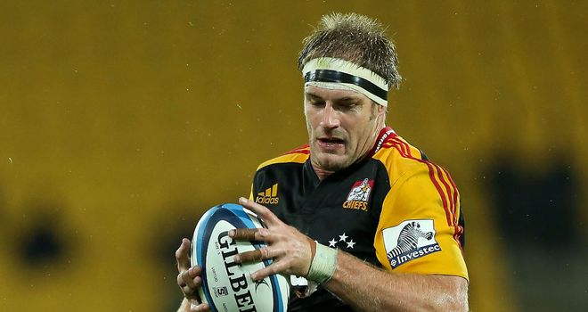 Craig Clarke, pictured in action for the Chiefs last season, has suffered 10 concussions in 22 months