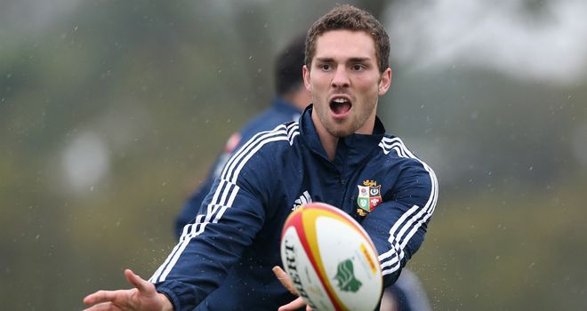 George North: Hoping for early success with Northampton