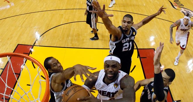 LeBron James: Exploded in the fourth quarter to complete a triple-double