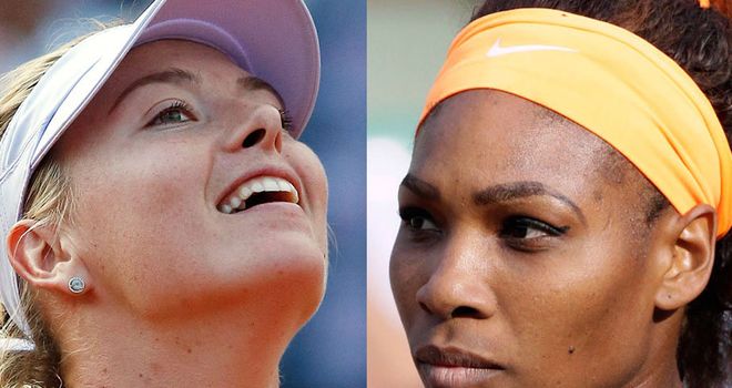 Maria Sharapova and Serena Williams clash in Saturday's final