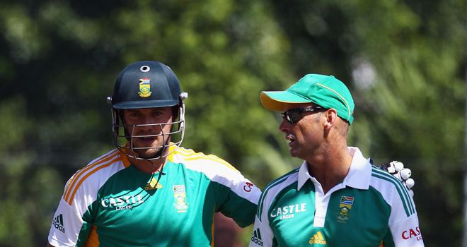AB de Villiers (L): Looking to give 'mentor' Gary Kirsten a great send-off