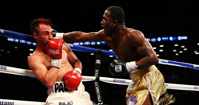 Adrien Broner (R): Won a world title at a third different weight