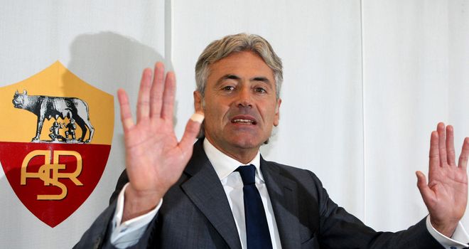 Franco Baldini: not taking the blame at Tottenham.