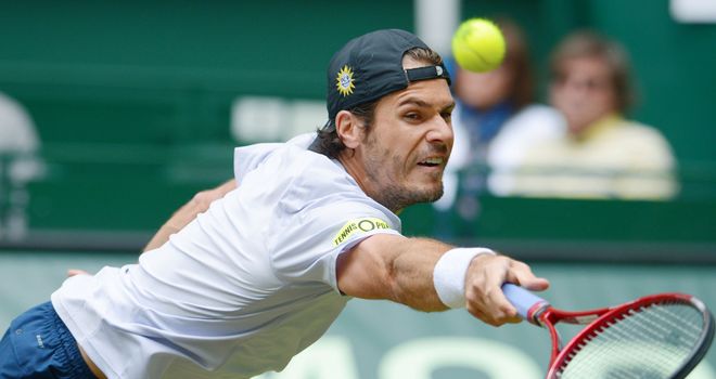 Tommy Haas: Broke crucially in the final set