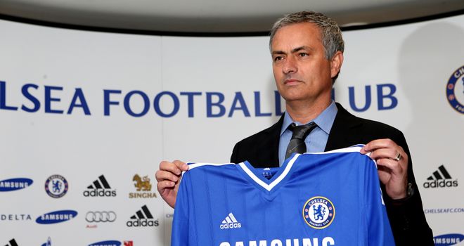 Jose Mourinho: Will start his second spell as Chelsea boss on home soil