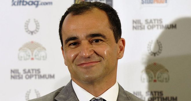 Roberto Martinez: Appointed as Everton boss at the start of June
