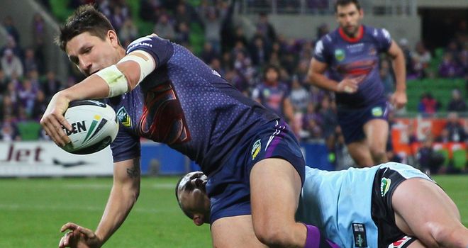 Gareth Widdop: Melbourne star pushing for World Cup start