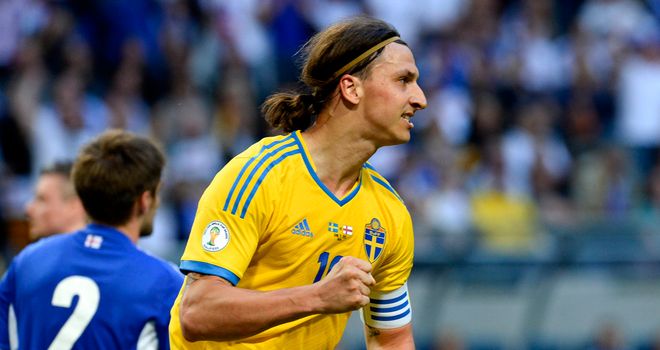Zlatan Ibrahimovic was the two-goal hero