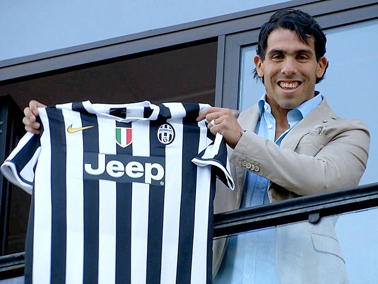Tevez: Joined Juventus from Manchester City last month