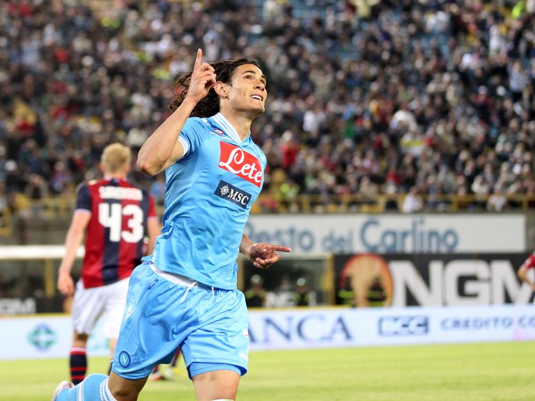 Edinson Cavani: Was on Manchester City's radar during Roberto Mancini's reign