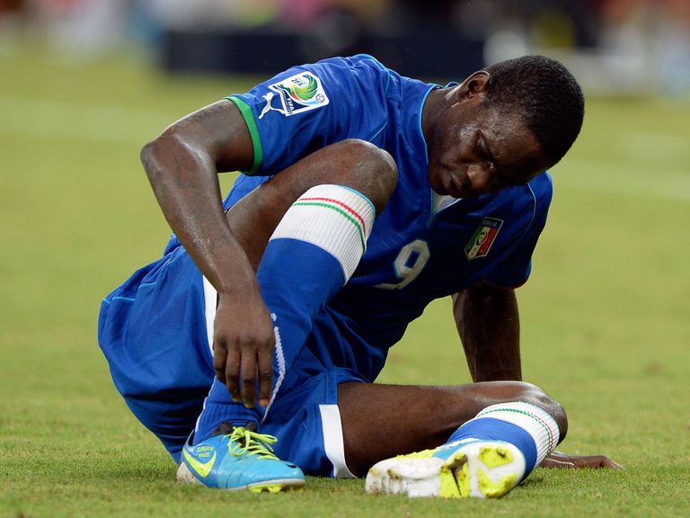 Mario Balotelli: Ruled out