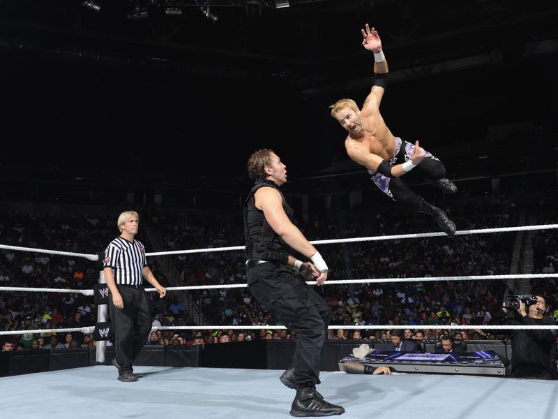 Christian flies high against United States Champion Dean Ambrose