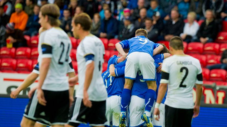 Frazer Wright: On target for St Johnstone in victory over Rosenborg
