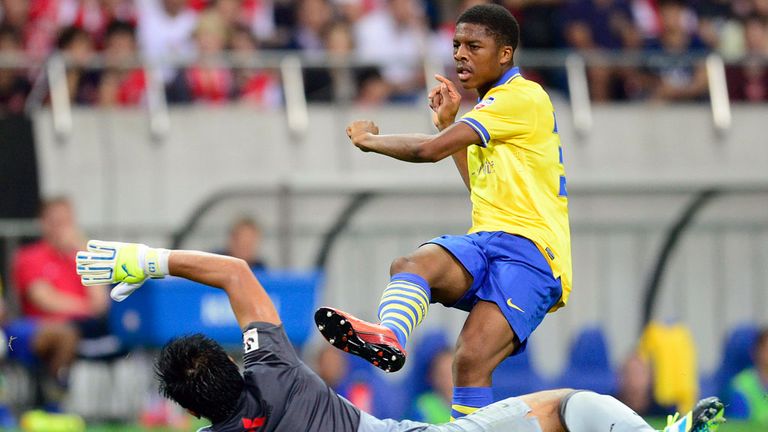 Chuba Akpom: Netted the winner for Arsenal against Urawa Red Diamonds in Japan