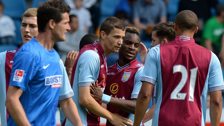 Nicklas Helenius: Another goal for Aston Villa's new striker