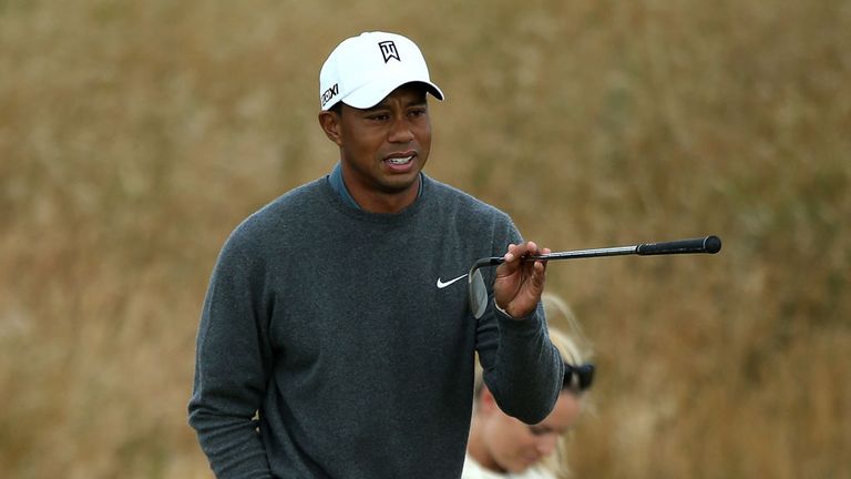 Tiger Woods: Has been paired with Graeme McDowell and Louis Oosthuizen