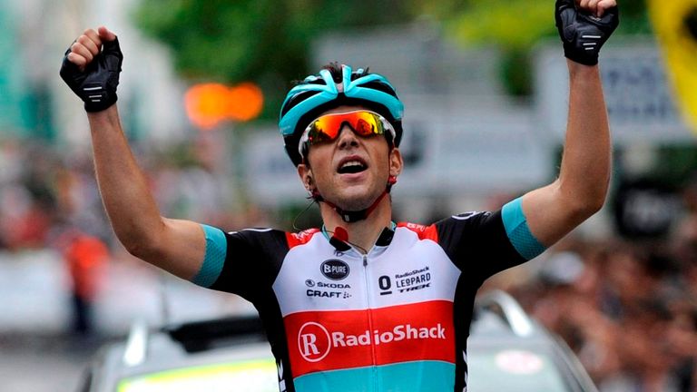 Tony Gallopin attacked on the final climb of the day