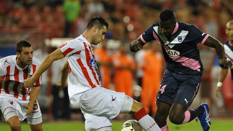 Nikola Maksimovic (centre): Has made the move from Red Star Belgrade to Torino
