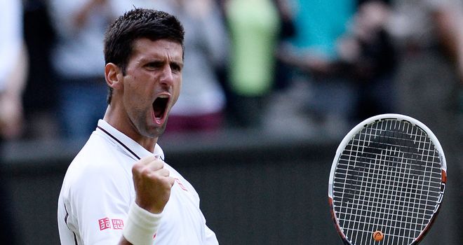 Novak Djokovic: Is vying for a place in a 13th consecutive grand slam semi-final