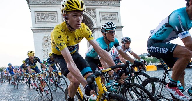 Chris Froome: Tested 'a lot' at Tour de France