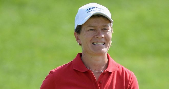 Catriona Matthew: Has pulled three shots clear at Grey Silo