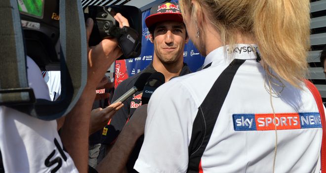 Ricciardo: Focused on Toro Rosso