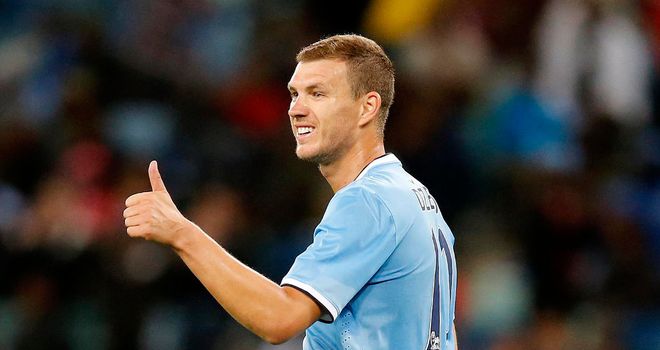 Edin Dzeko: Backed to pick up points in Sky Sports Fantasy Football this weekend