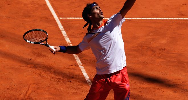 Fabio Fognini makes it 11 straight wins on clay
