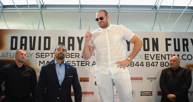 Tyson Fury: Could have one more fight before taking on Haye