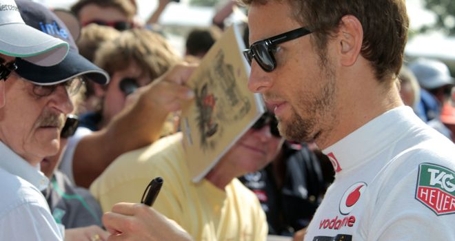 Jenson Button: Looking forward to the Belgian Grand Prix
