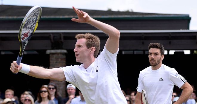 Jonny Marray: Was unable to defend his doubles title with new partner Colin Fleming
