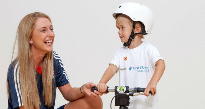 London 2012 double Olympic gold medallist Laura Trott has teamed up with First Choice to launch the innovative Balanceability programme
