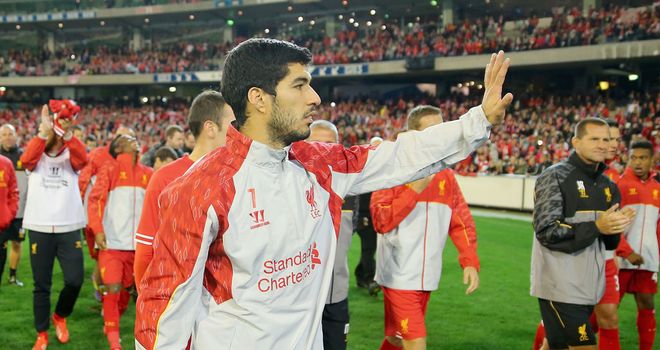 Liverpool have rejected two Arsenal offers for Luis Suarez