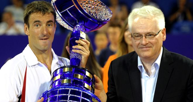 Tommy Robredo: Brushed aside Fabio Fognini in the final of the Croatia Open